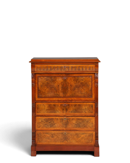 Stilvoller Gründerzeit Sekretär Vertiko Highboard Jugendstil Kommode Schrank um 1880