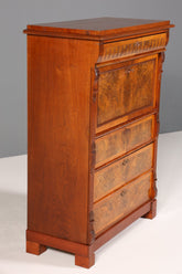 Stilvoller Gründerzeit Sekretär Vertiko Highboard Jugendstil Kommode Schrank um 1880