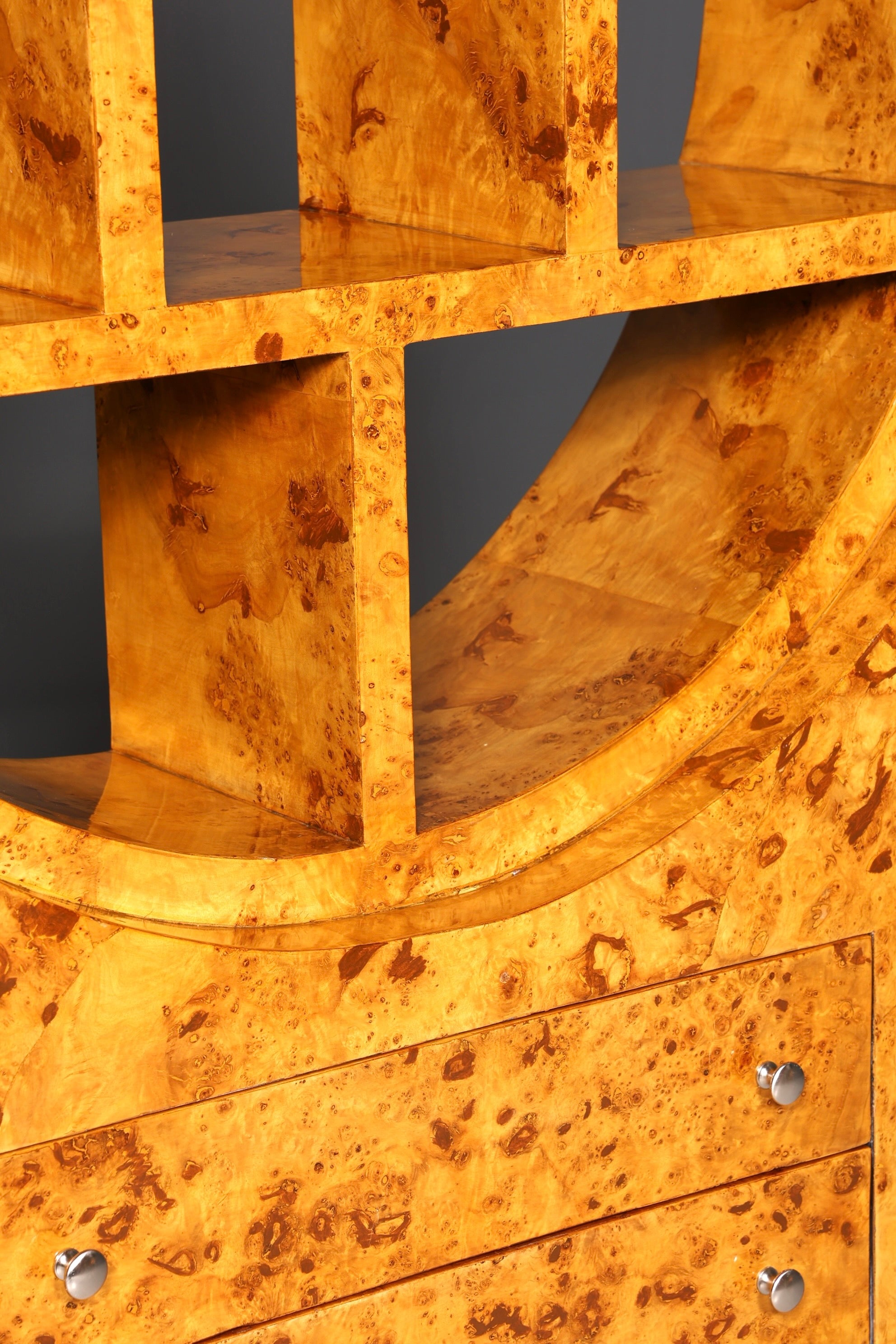 AD29-1 Finition Bibliothèque Art Déco d&