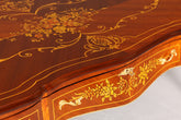 Prächtiger XXL Louis XV Stil Schreibtisch French Desk Antik Intarsien Bürotisch Office Table