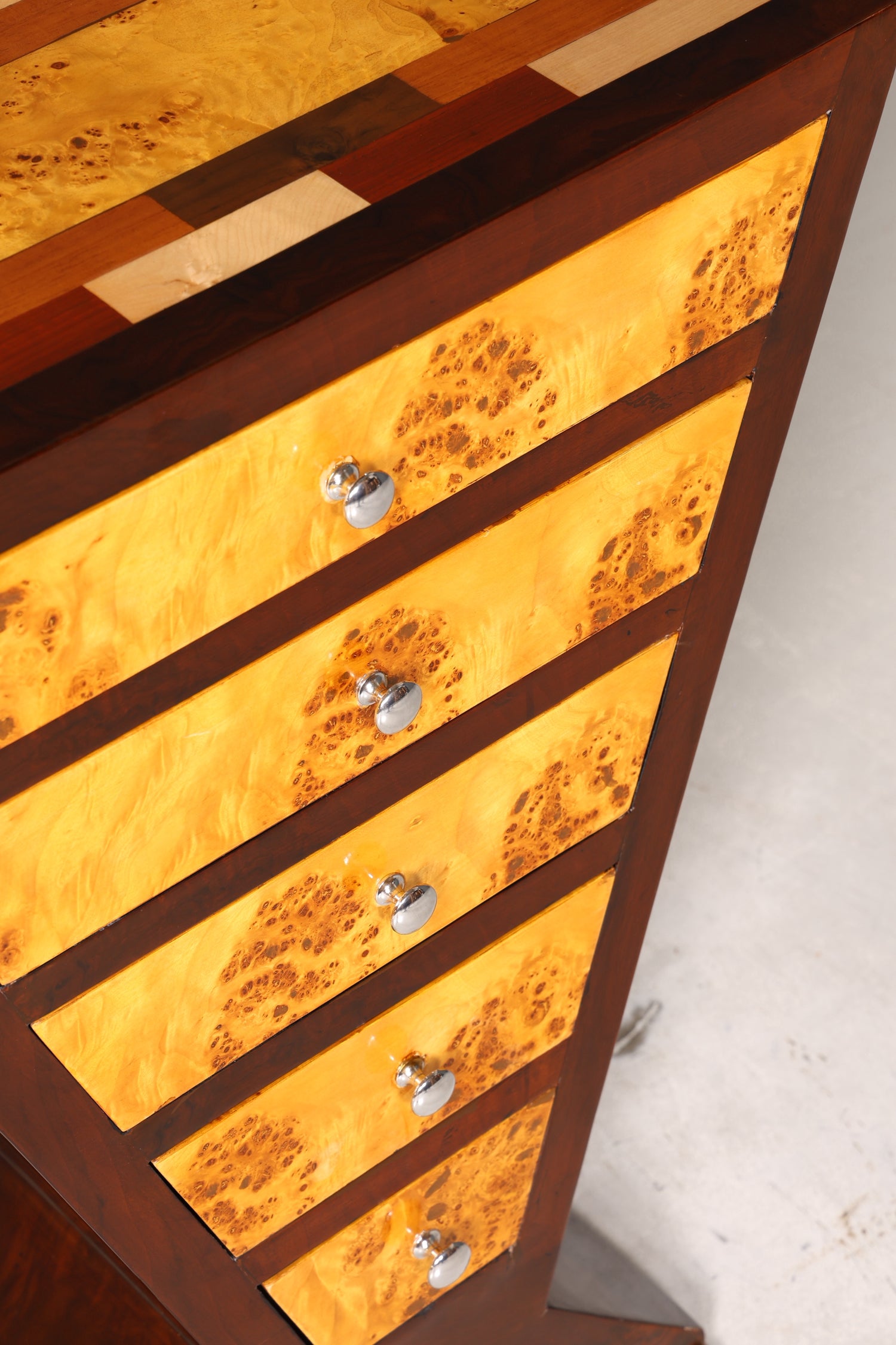 Traumhaftes Art Deco Stil Highboard Kommode Konsolen Tisch Antik Stil