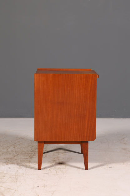 Wunderschöner Mid Century Nachttisch Vintage Danish Design Kommode Beistelltisch Nachtschrank Retro echt Holz 2 von 2