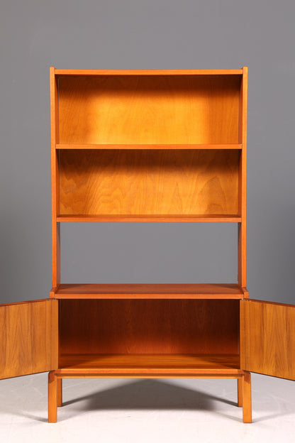 Simple Mid Century Shelf Danish Design Bookcase Retro Cabinet Chest of Drawers 60s