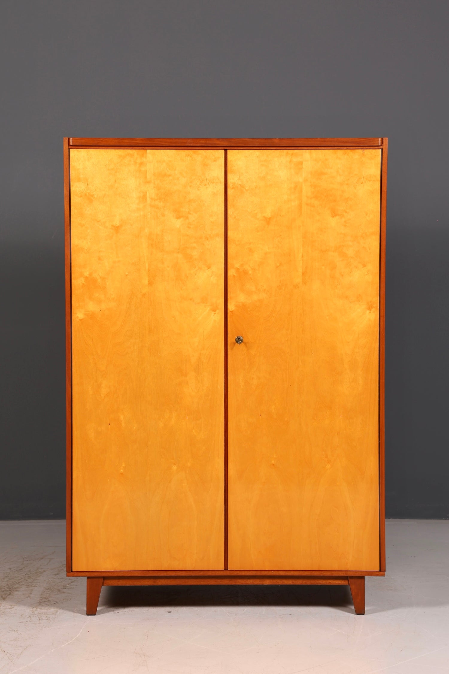 Dreamy mid-century wardrobe, vintage cabinet, retro linen cupboard, hallway cabinet, bedroom