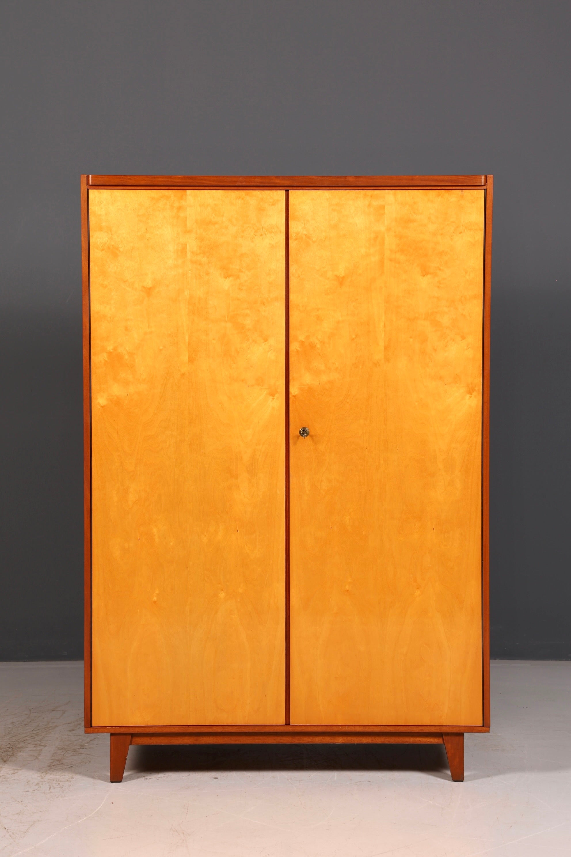 Dreamy mid-century wardrobe, vintage cabinet, retro linen cupboard, hallway cabinet, bedroom
