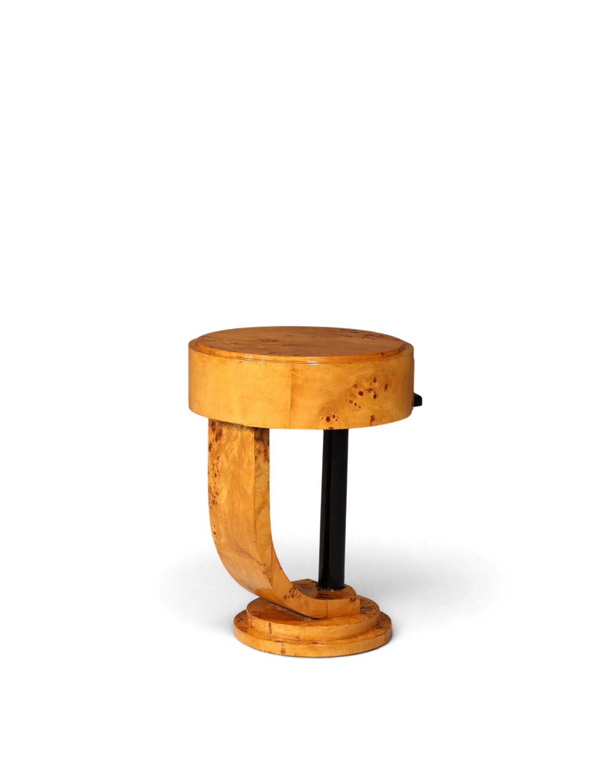 Traumhafter Art Deco Stil Beistelltisch Antik Stil Tisch Luxus Ablagetisch Birke Kommode