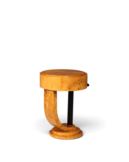 Traumhafter Art Deco Stil Beistelltisch Antik Stil Tisch Luxus Ablagetisch Birke Kommode