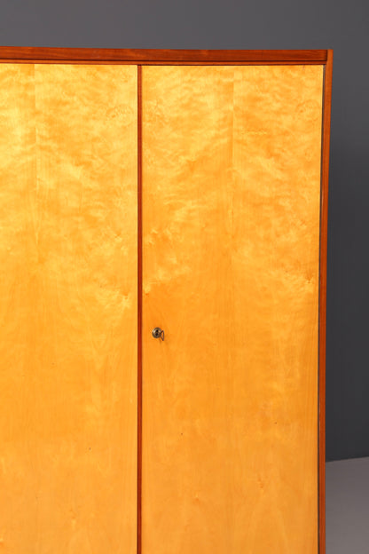 Dreamy mid-century wardrobe, vintage cabinet, retro linen cupboard, hallway cabinet, bedroom