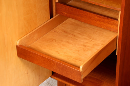 Dreamy mid-century wardrobe, vintage cabinet, retro linen cupboard, hallway cabinet, bedroom