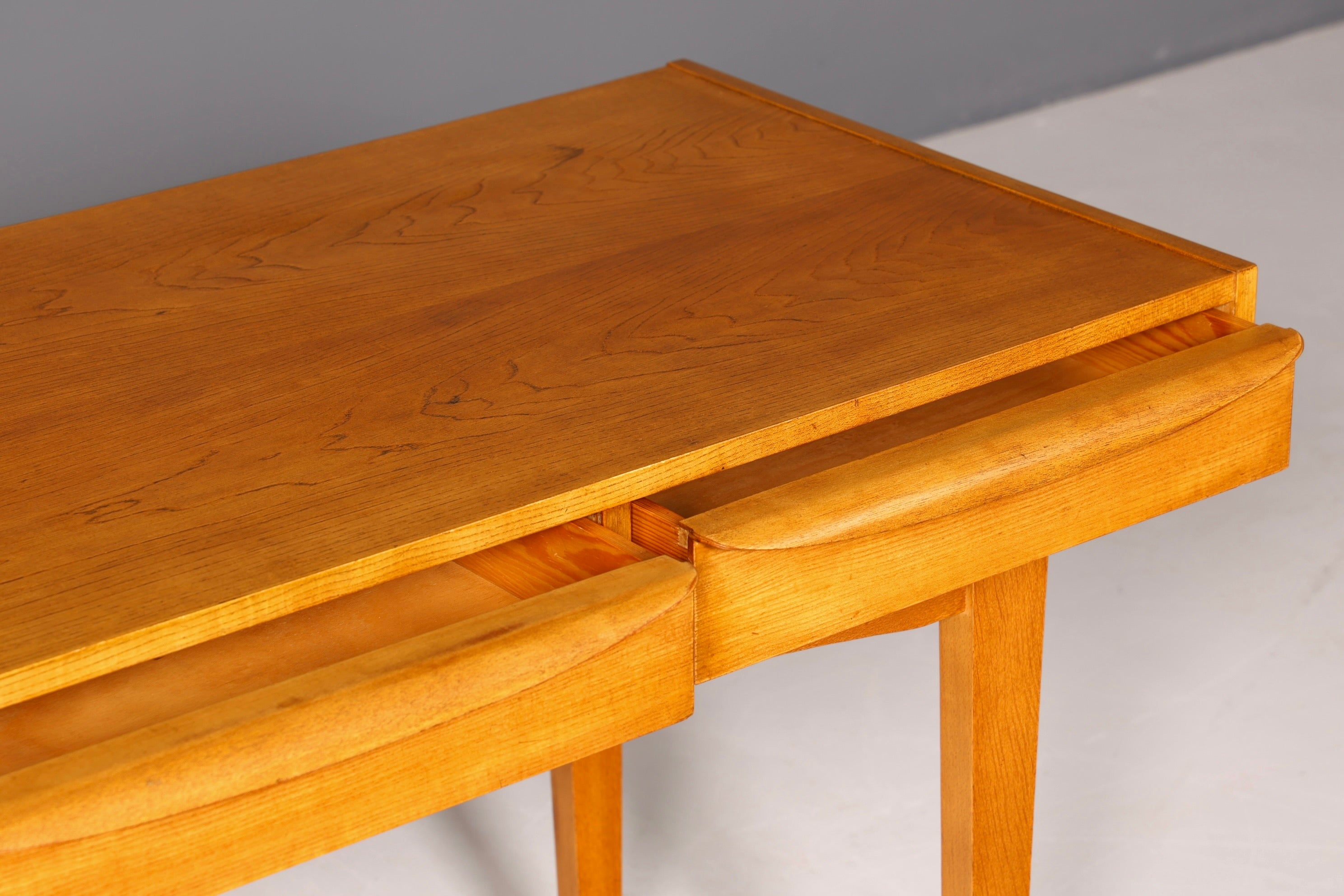 Original Hellerau Schreibtisch Modell 602 Mid Century Franz Ehrlich Design Bürotisch Vintage Desk