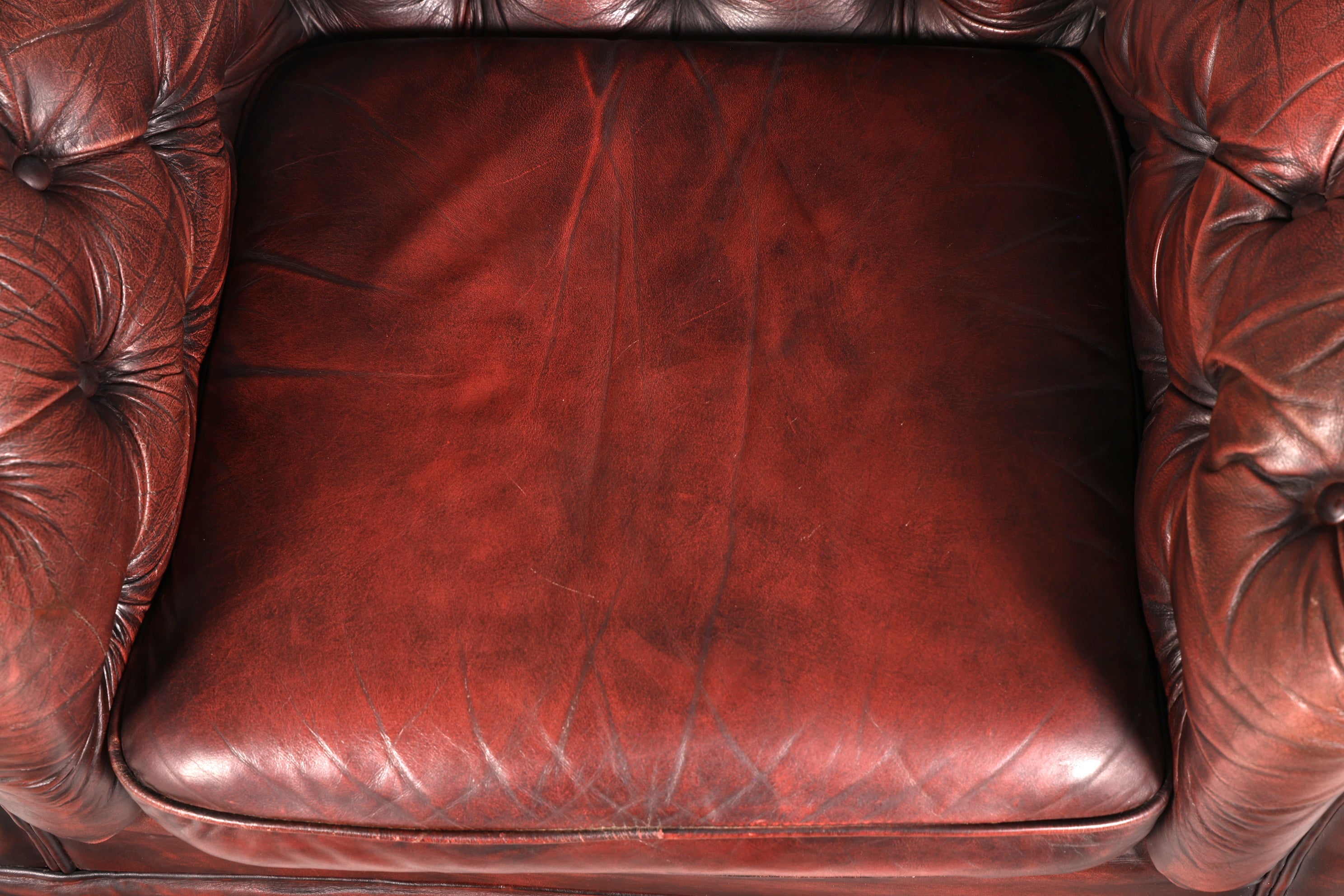 Stilvoller Original Chesterfield Sessel Englischer Armlehnsessel Englisch Herrensessel Antik Leder