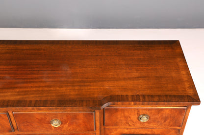 G309 Finish cm Wunderschönes Englisches Sideboard Mahagoni Schrank Antik 60s Buffetschrank Kommode (Kopie)