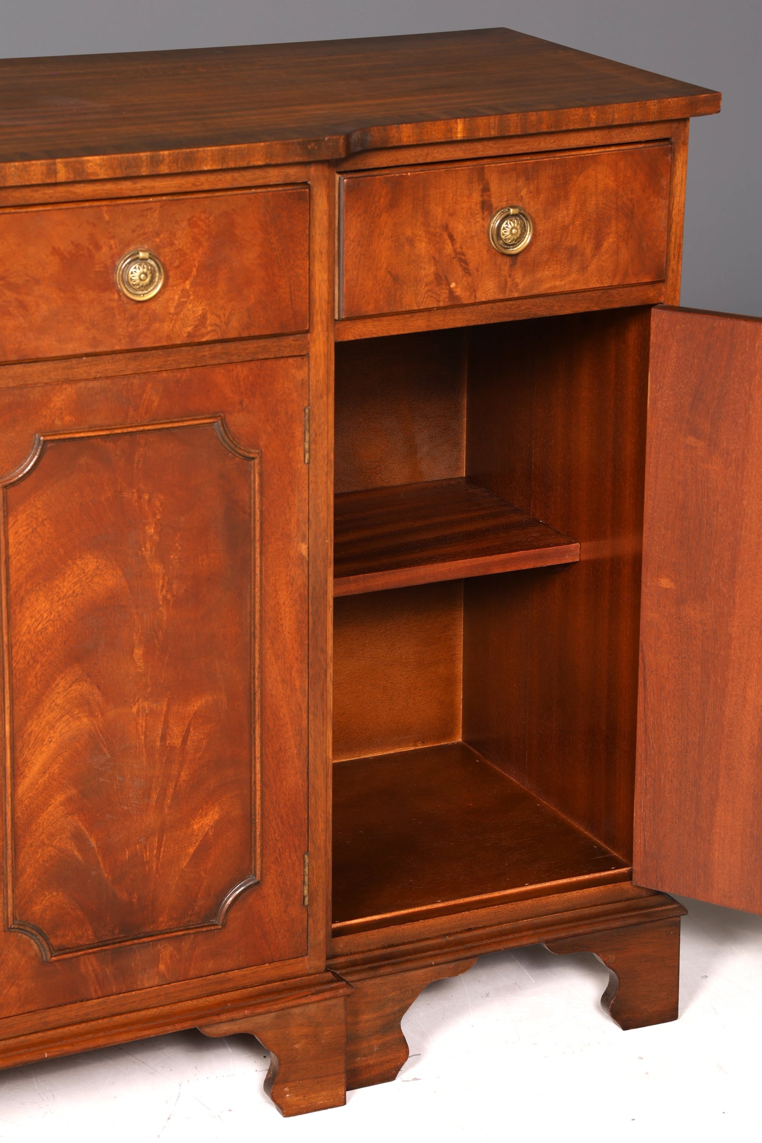 G309 Finish cm Wunderschönes Englisches Sideboard Mahagoni Schrank Antik 60s Buffetschrank Kommode (Kopie)