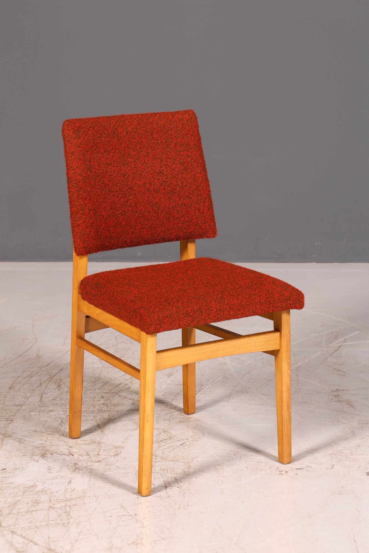 Edles 6er-Set Mid Century Esszimmerstühle Vintage Stuhl Set Küchenstühle Stuhlset Retro Polsterstuhl 60er