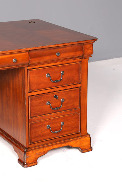 Wunderschöner Englischer Schreibtisch Liberty Furniture  Bürotisch Antik Office Desk