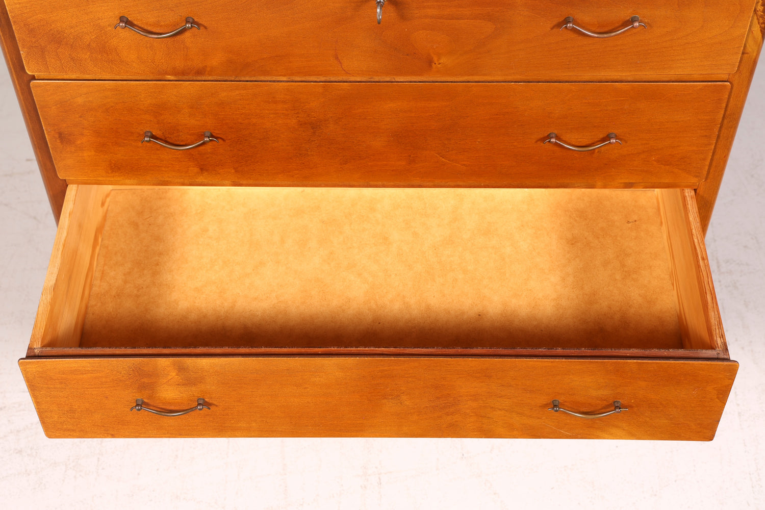 Wunderschöne Mid Century Schubladenkommode Vintage Flurkommode 60s Sideboard Designklassiker Holz