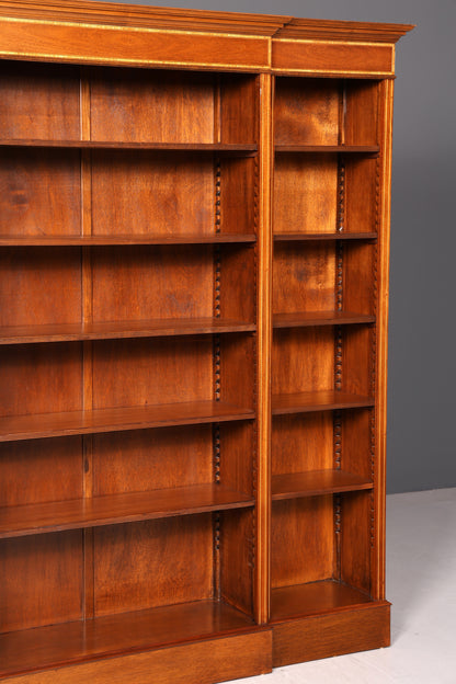 Wunderschönes Englisches XXL Bücherregal Antik Regal Bookshelf Buchablage 60s Bibliothek