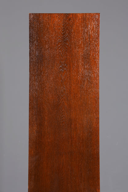 Simple mid-century roll-top cabinet, Bauhaus style, vertiko, apothecary cabinet, Art Deco office filing cabinet