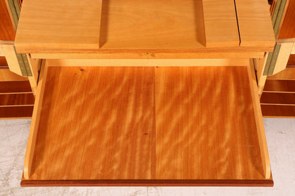 Seltener Magic Box Sekretär Mid Century Schreibkommode Büro Schrank Schweiz Designklassiker Vintage