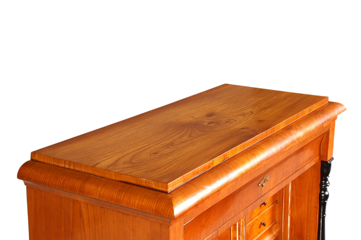 Wunderschöner Original Biedermeier Sekretär um 1860 Englisch Kommode Antik Bürokommode