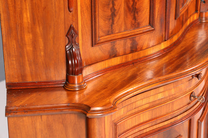 Traumhafter Louis Philippe Eckschrank Antik Gründerzeit Schrank um 1880