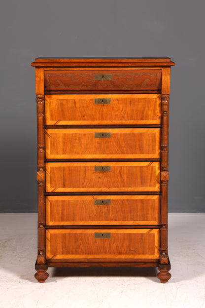 Wunderschöne Gründerzeit Kommode Jugendstil Vertiko Schubladenkommode Chiffoniere Antik Wäschekommode Vintage