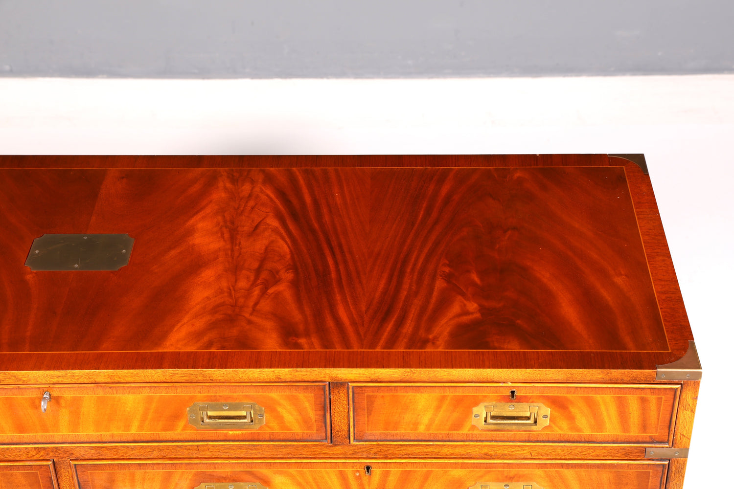 Traumhaftes Maritim Sideboard Englische Schiffs Kommode Englisch Antik Schrank Military Chest