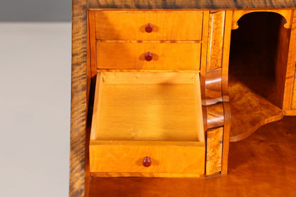 Wunderschöner Sekretär um 1930 Büro Kommode echt Holz Schreibtisch Bürokommode Office Secretary