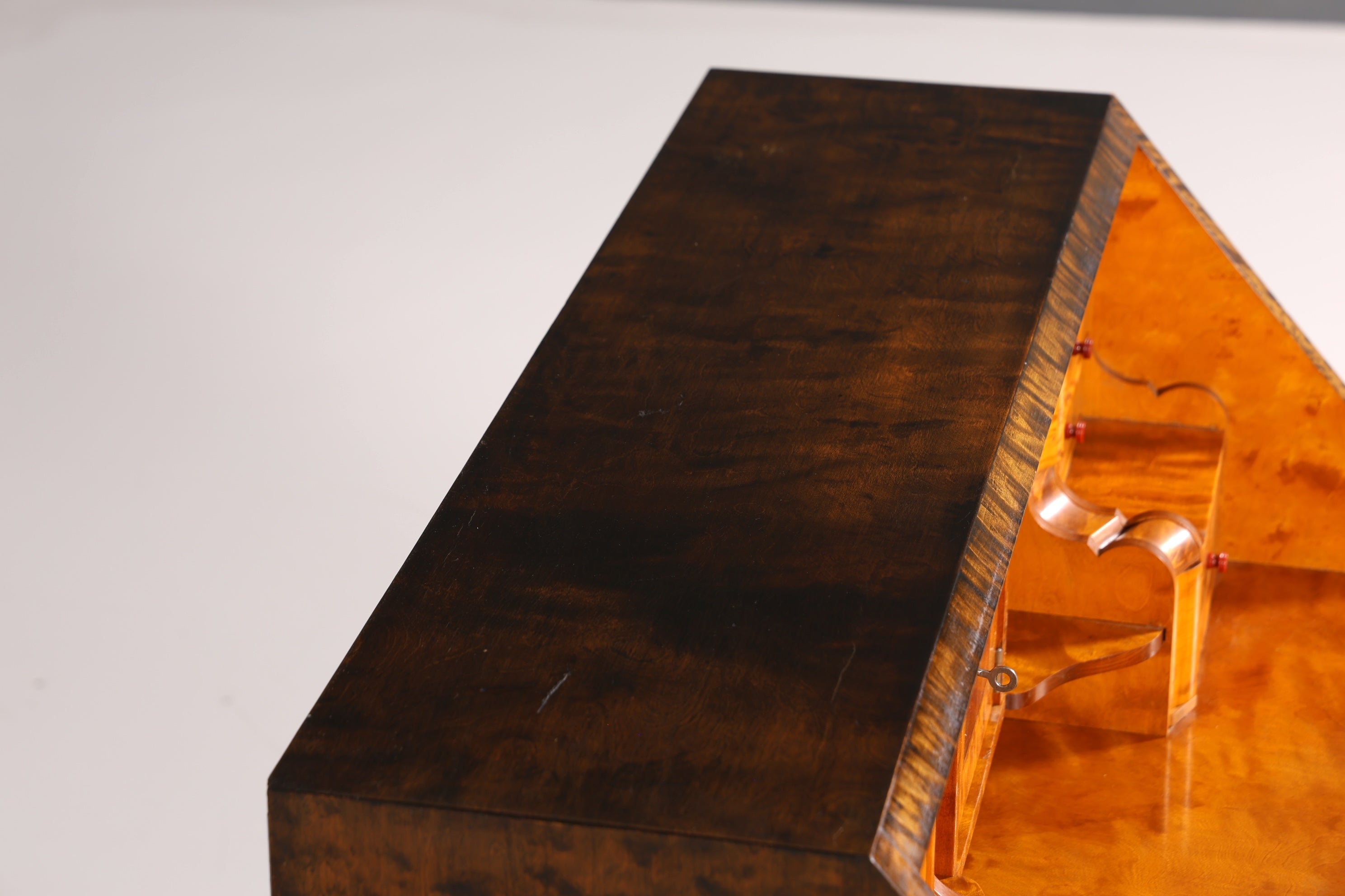 Wunderschöner Sekretär um 1930 Büro Kommode echt Holz Schreibtisch Bürokommode Office Secretary