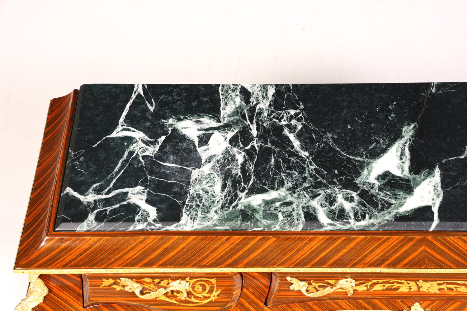 Wunderschöner Barock Stil Konsolen Tisch Marmor Antik Stil Intarsien Konsole