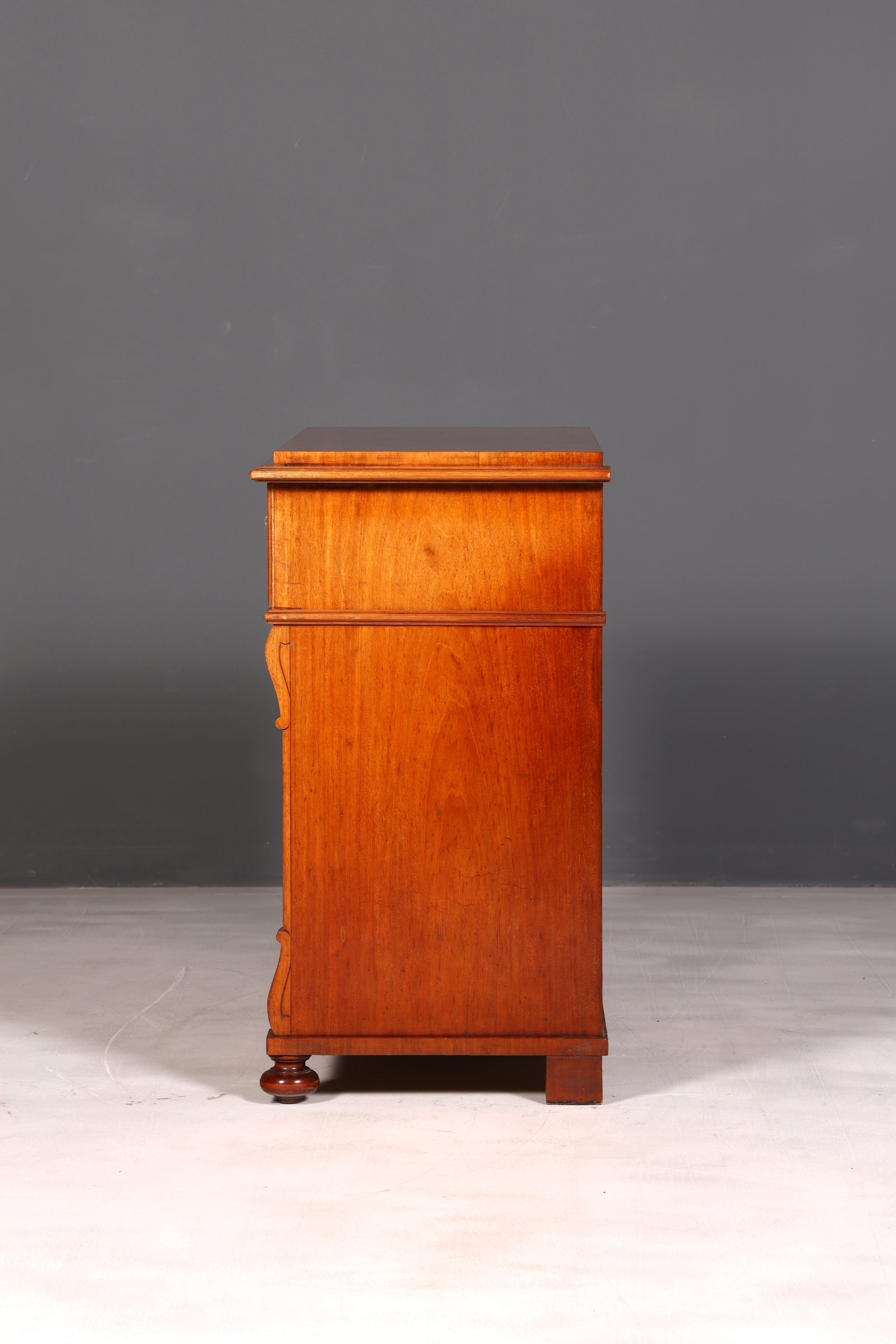 Magnifique commode Louis-Philippe de l’époque Gründerzeit, meuble ancien, buffet, commode à tiroirs en bois massif