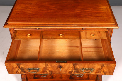 Magnifique commode Louis-Philippe de l’époque Gründerzeit, meuble ancien, buffet, commode à tiroirs en bois massif