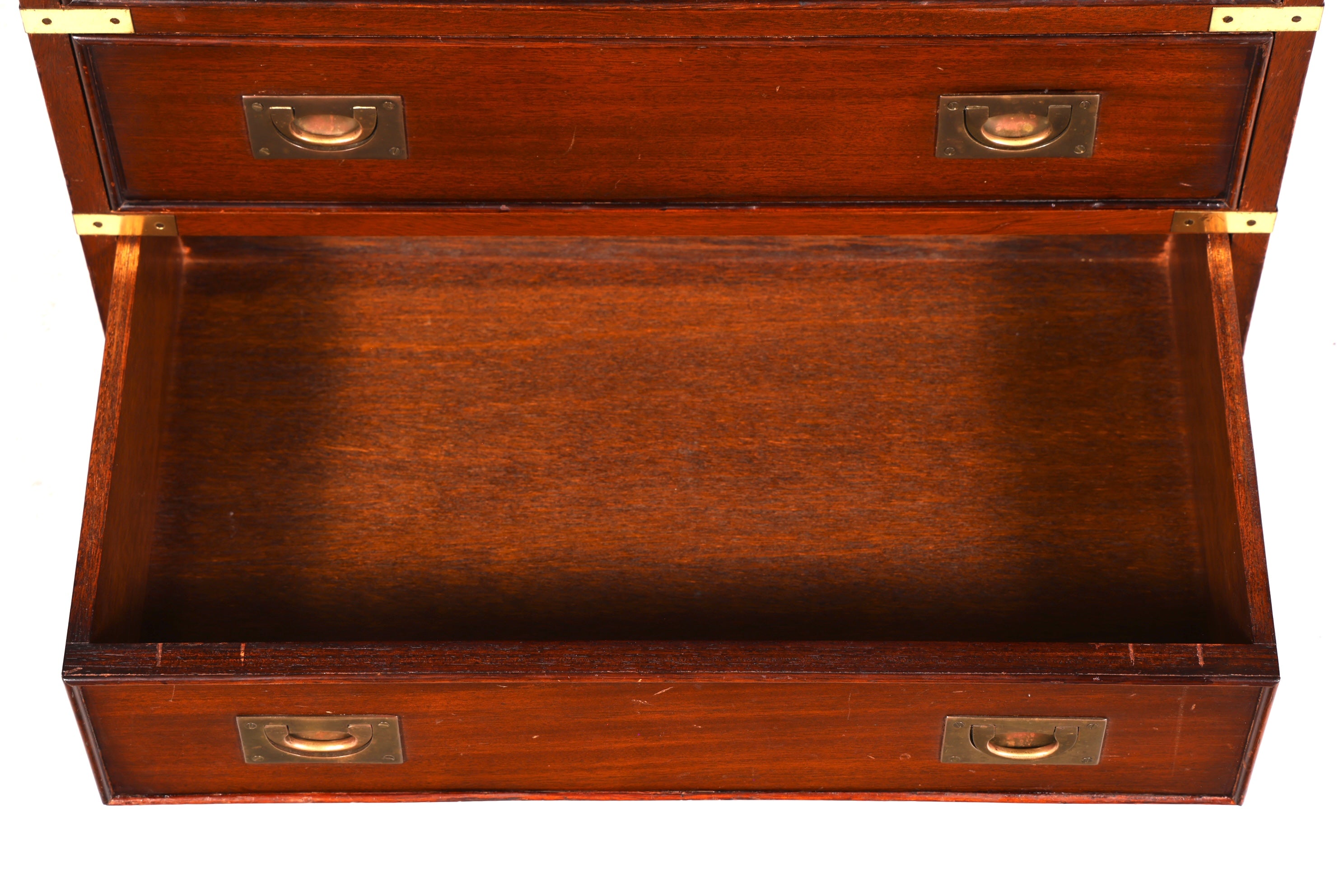 Wunderschöne Maritime Kommode Englisch Military Chest Schrank Schubladenkommode Wäschekommode Antik