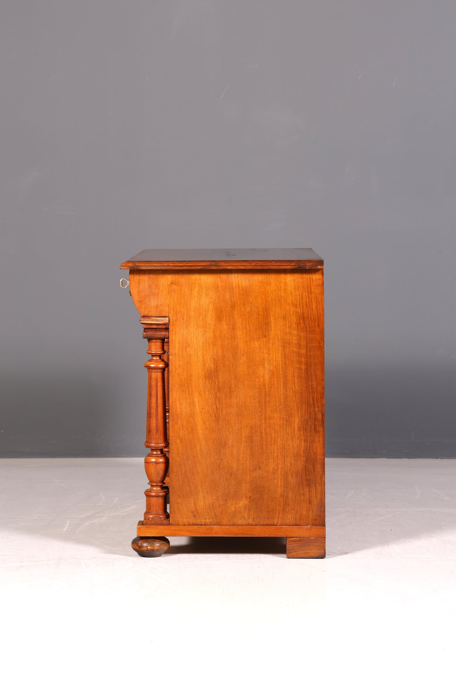 Edle Gründerzeit Kommode Louis Philippe Antik Sideboard Schubladenkommode Wäschekommode um 1890