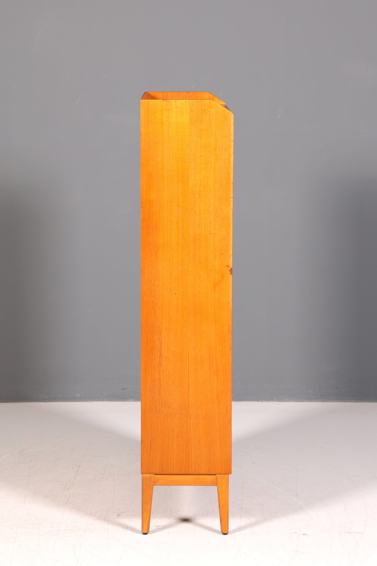 Edles Mid Century Regal Vintage Bücherregal Schrank Buchablage 60s Bookshelf Designer Holz Retro