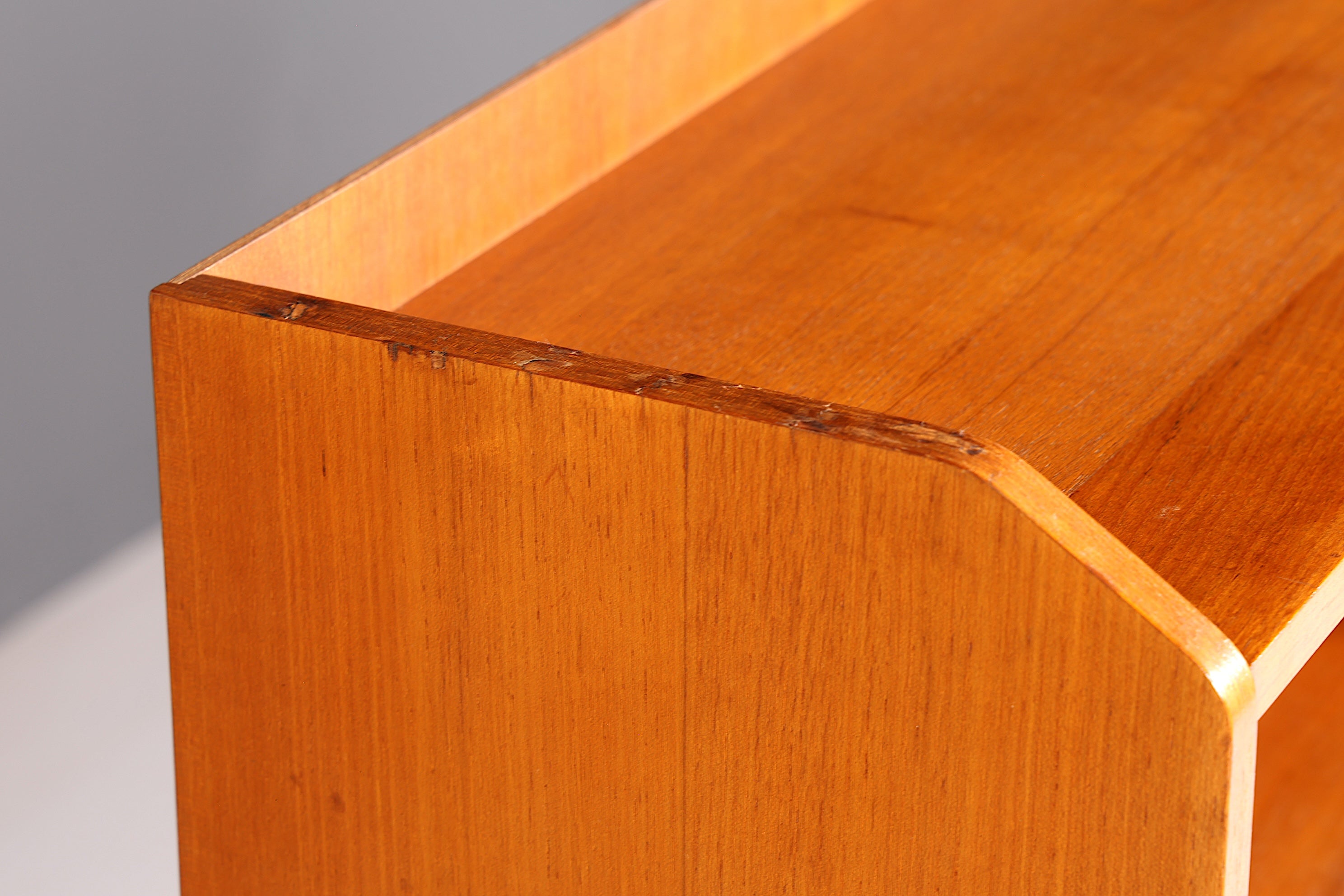 Edles Mid Century Regal Vintage Bücherregal Schrank Buchablage 60s Bookshelf Designer Holz Retro