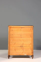 Wunderschöne Gründerzeit Kommode Louis Philippe Nussbaum Sideboard um 1880 Schnitzerei Schubladenkommode