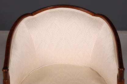 Edler Art Deco Sessel Clubsessel Loungesessel Armlehnsessel Vintage Polstersessel 1 von 2