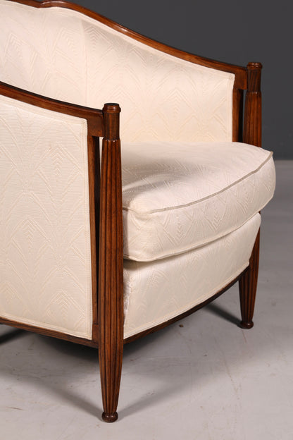 Edler Art Deco Sessel Clubsessel Loungesessel Armlehnsessel Vintage Polstersessel 1 von 2