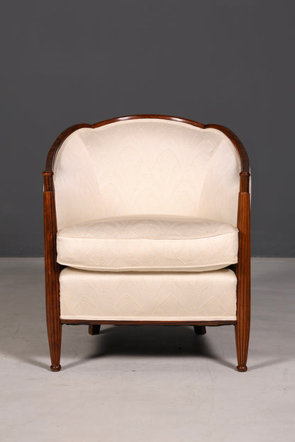 Edler Art Deco Sessel Clubsessel Loungesessel Armlehnsessel Vintage Polstersessel 2 von 2
