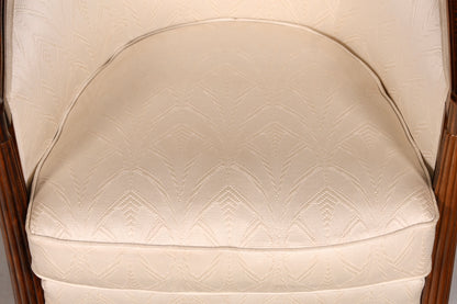 Edler Art Deco Sessel Clubsessel Loungesessel Armlehnsessel Vintage Polstersessel 2 von 2