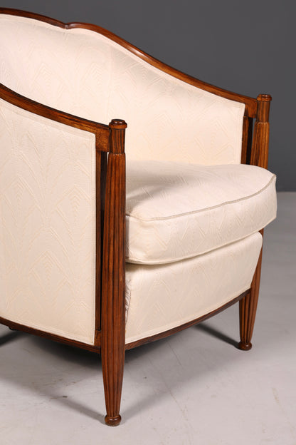 Edler Art Deco Sessel Clubsessel Loungesessel Armlehnsessel Vintage Polstersessel 2 von 2