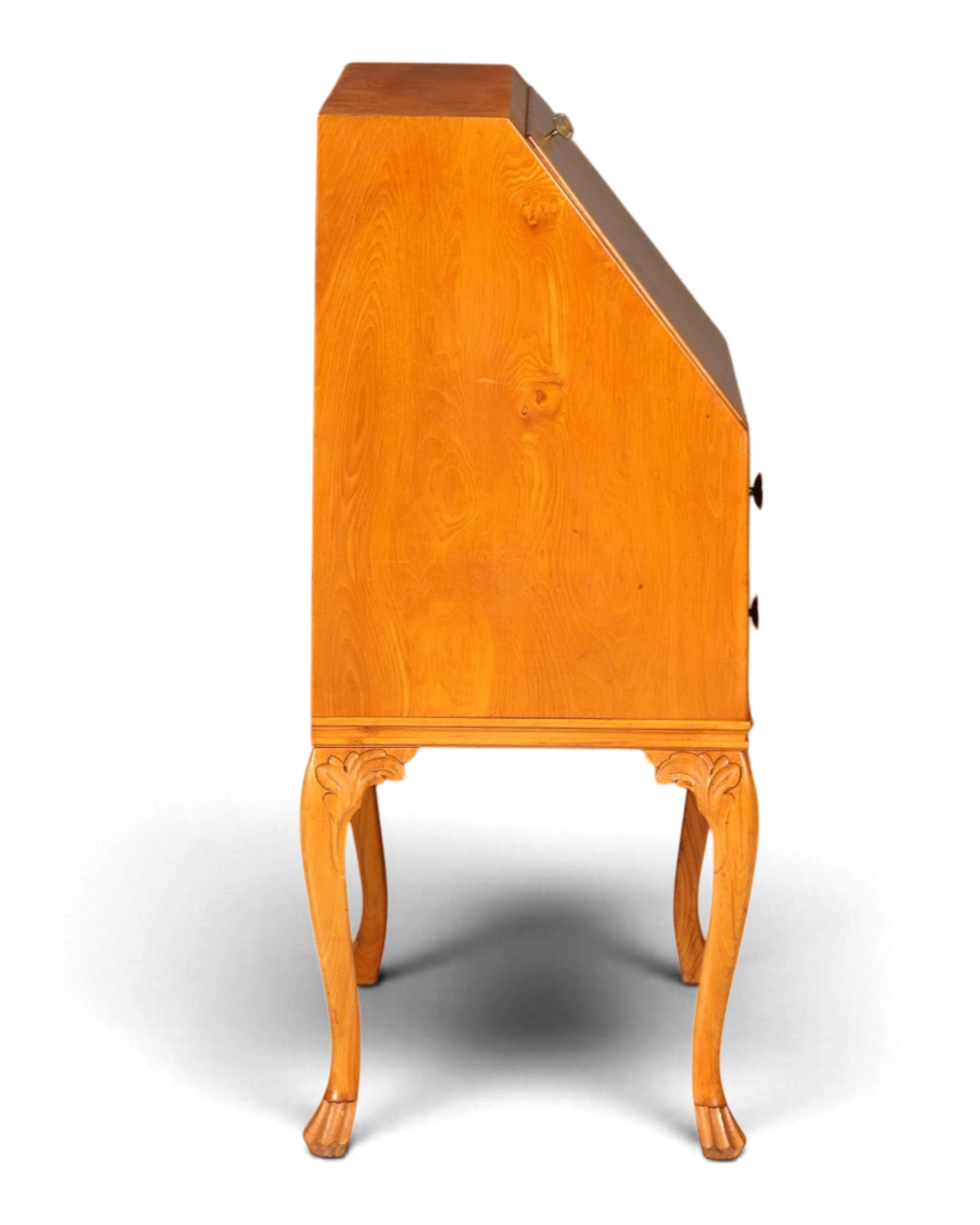 Wunderschöner Sekretär Chippendale Stil Antik um 1940 Büro Kommode Schreibkommode