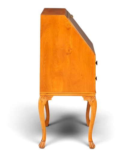 Wunderschöner Sekretär Chippendale Stil Antik um 1940 Büro Kommode Schreibkommode