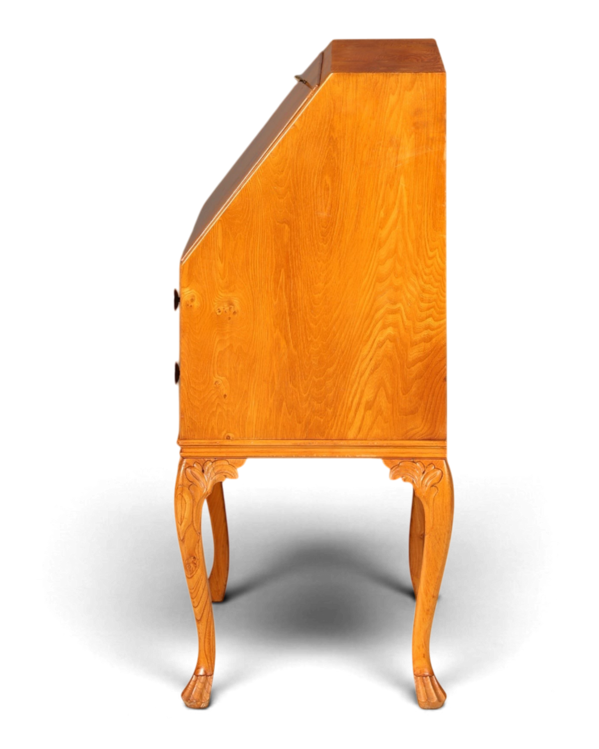 Wunderschöner Sekretär Chippendale Stil Antik um 1940 Büro Kommode Schreibkommode