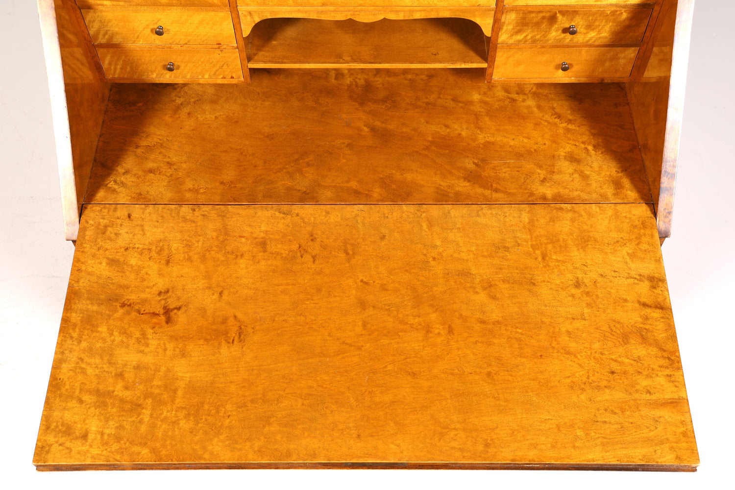 F234 Finish cm Wunderschöner Sekretär im Art Deco Stil Antik um 1930 Büro Kommode Schreibkommode