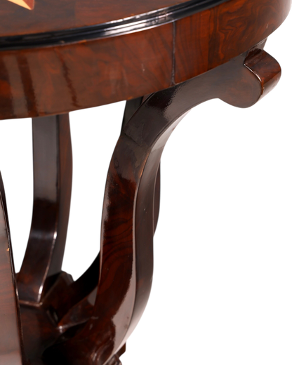 Beautiful Art Deco-style coffee table, antique-style luxury side table, living room accent table