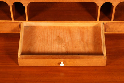 Stilvoller Sekretär um 1930 Büro Kommode echt Holz Sekretär Schreibtisch Kommode