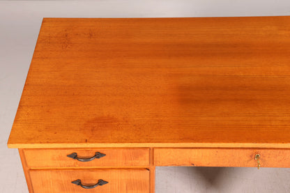 Wunderschöner Mid Century Schreibtisch Danish Design Bürotisch Vintage Retro 60er Office Table Arbeitstisch Holz Skandinavisch