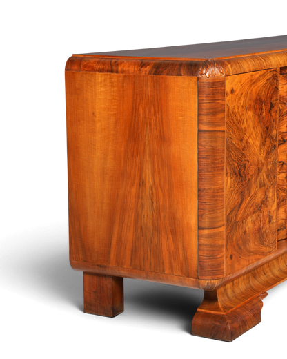 Wunderschönes Original Art Deco Sideboard Antik Schrank TV Kommode Buffet um 1930